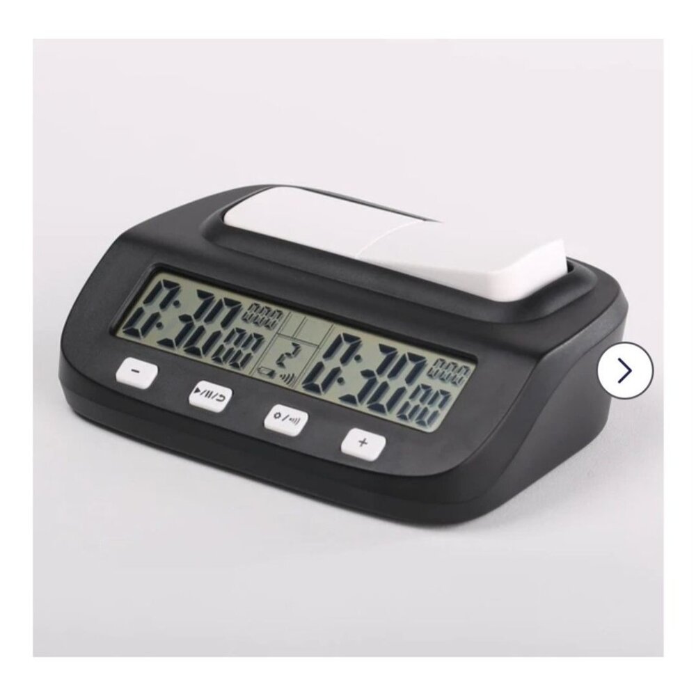 Powerpeak Chess Clock Digital Chess Timer for Professional Tournament Competitio